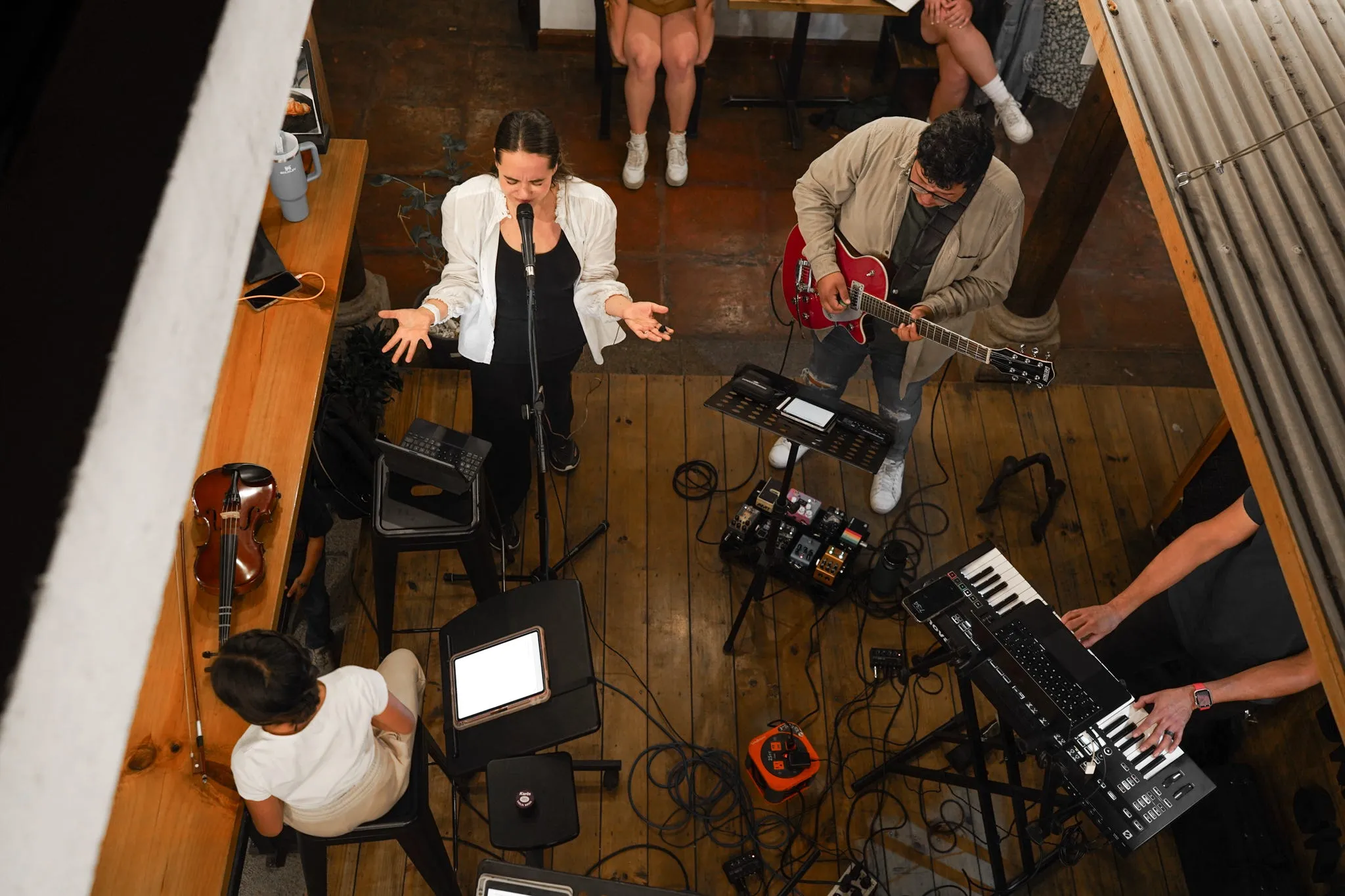 Youth and families in worship